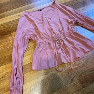 Mauve longsleeve shirt